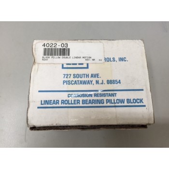 SEMITOOL 4022-03 BLOCK PILLOW DOUBLE LINEAR MOTION